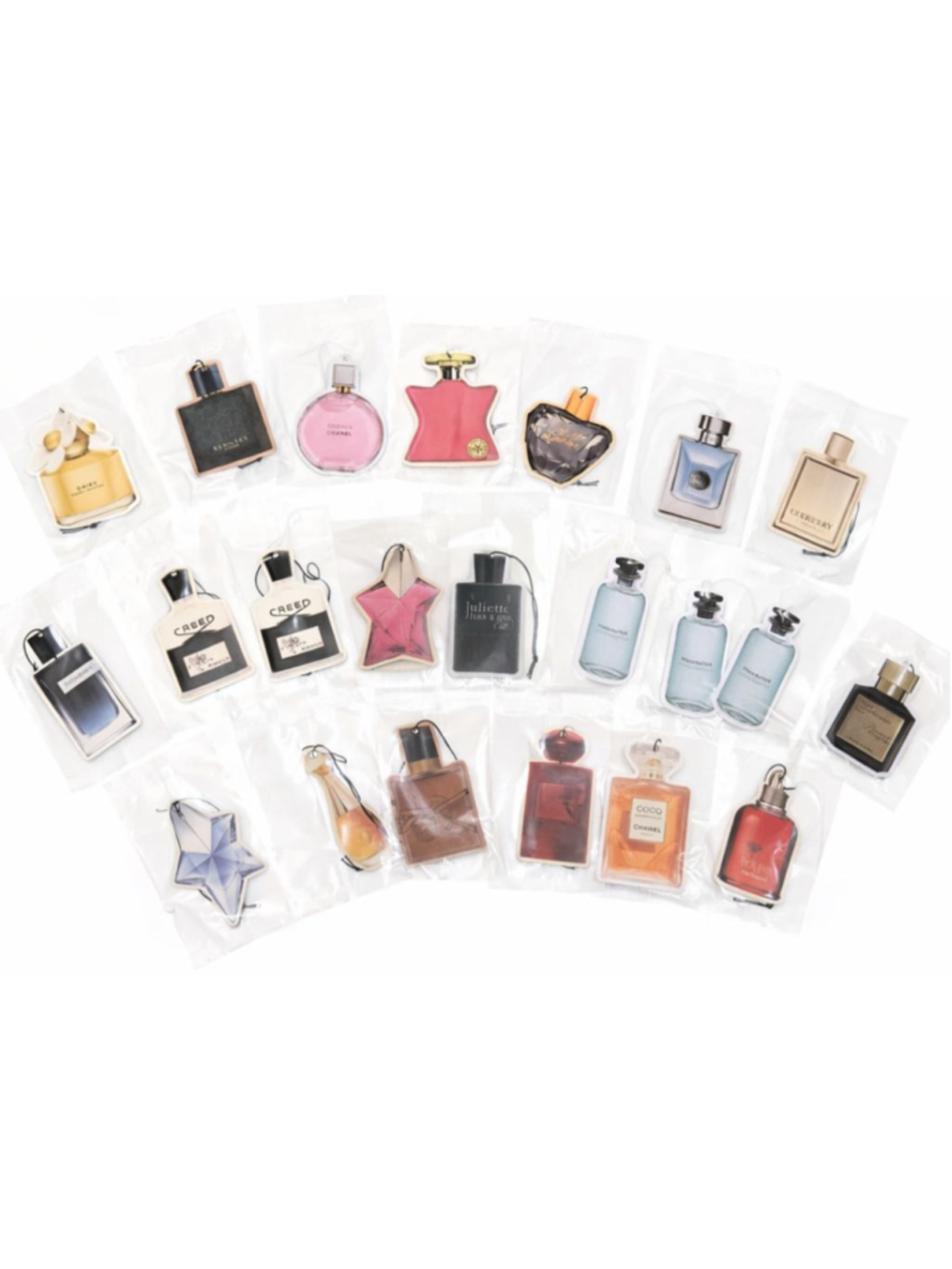 5 for $15 Unisex Unbranded Perfume Air Freshener Set